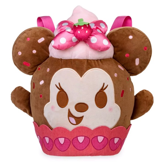 Disney Munchlings Baked Treats‎ Minnie Strawberry Cupcake Backpack